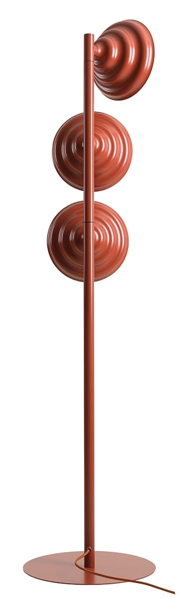 Floor lamp Fala red, Szpunar x Artera, Artera