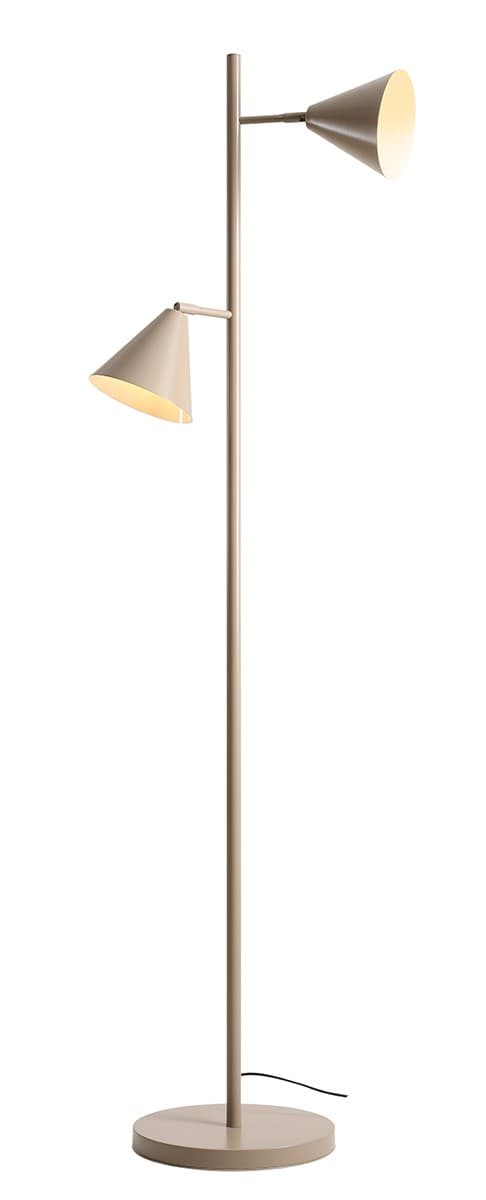 Lampa stojąca Form 2 beżowa, Artera - WYMIARY