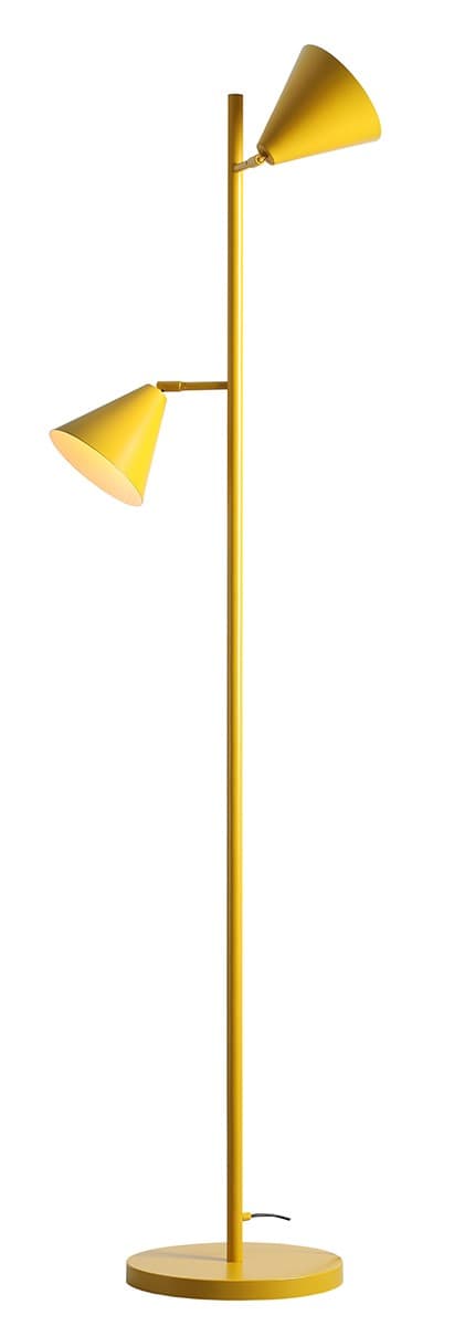 Lampa stojąca Form 2 żółta, Artera - WYMIARY