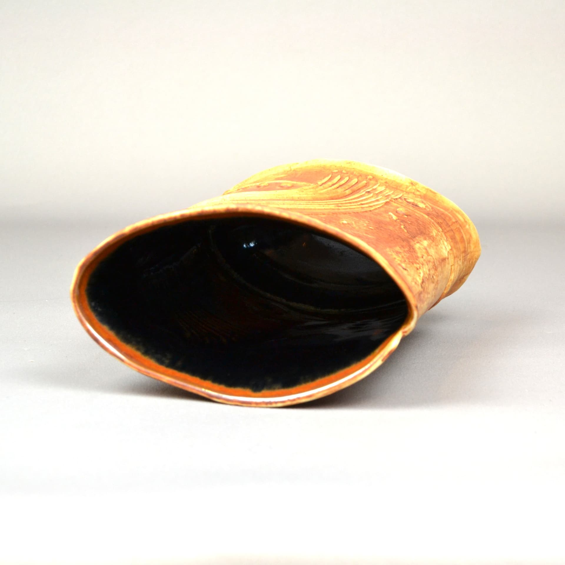 Wazon Terra, brązowy, kamionka, proj. B. Vallien, Rörstrand, Szwecja, lata 70. - 757