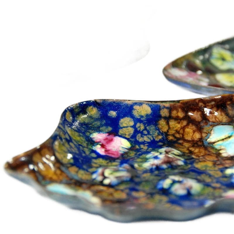 Multicolor Enamelled Dishes, Norway, 1970s - 7163