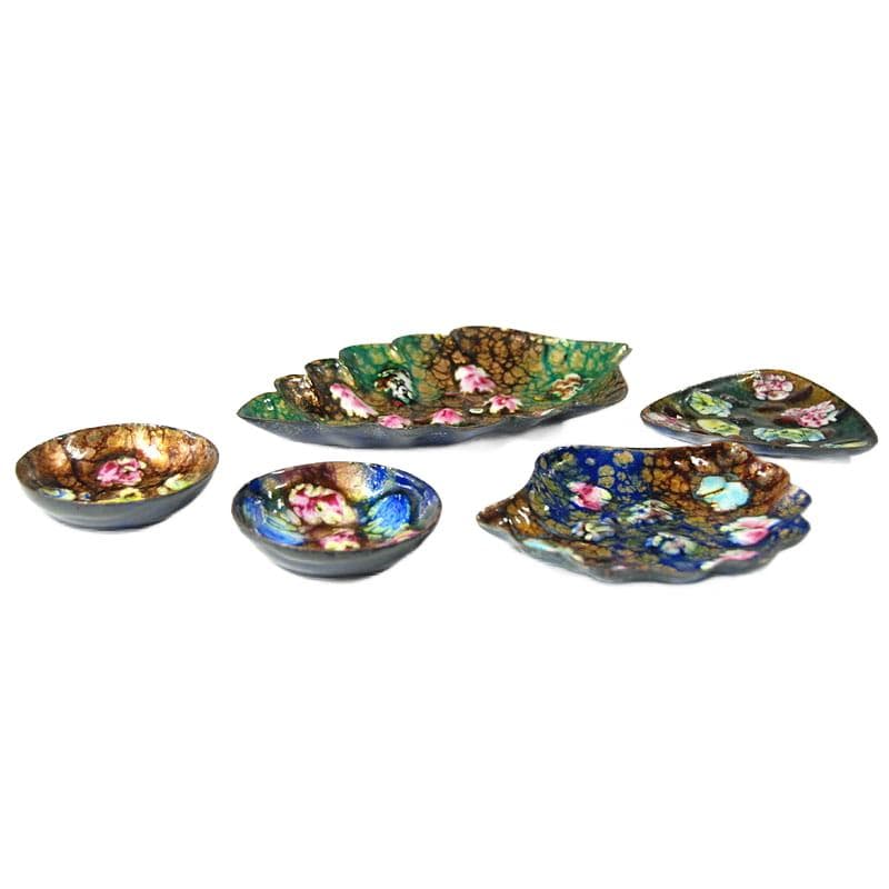 Multicolor Enamelled Dishes, Norway, 1970s - 7161