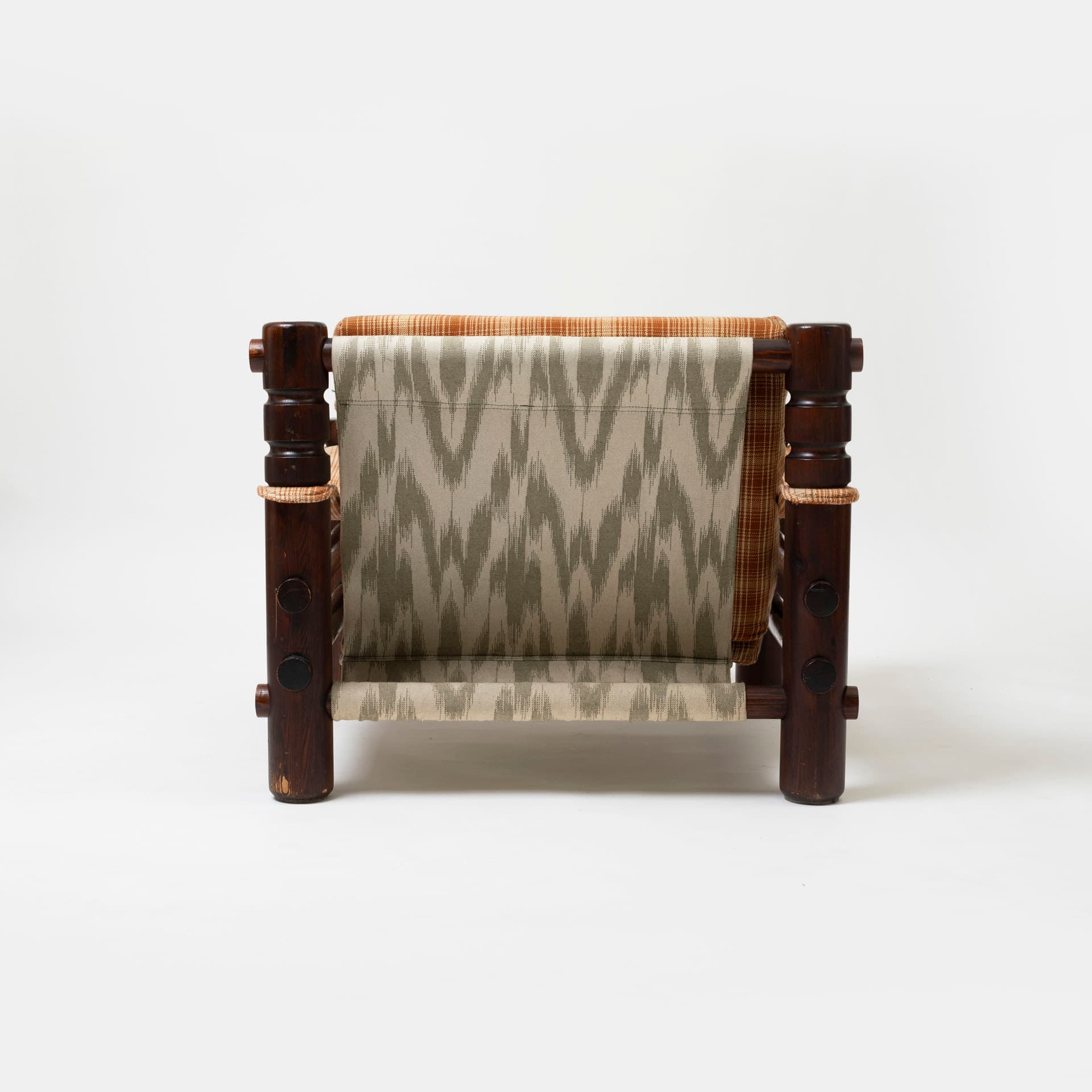 Komplet Bjorn, drewno brązowy, proj. A. Kuczma, Polska, lata 70. - 97238