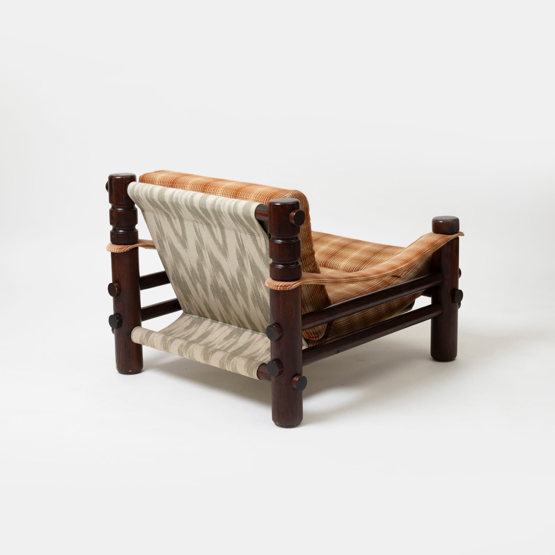 Komplet Bjorn, drewno brązowy, proj. A. Kuczma, Polska, lata 70. - 97237