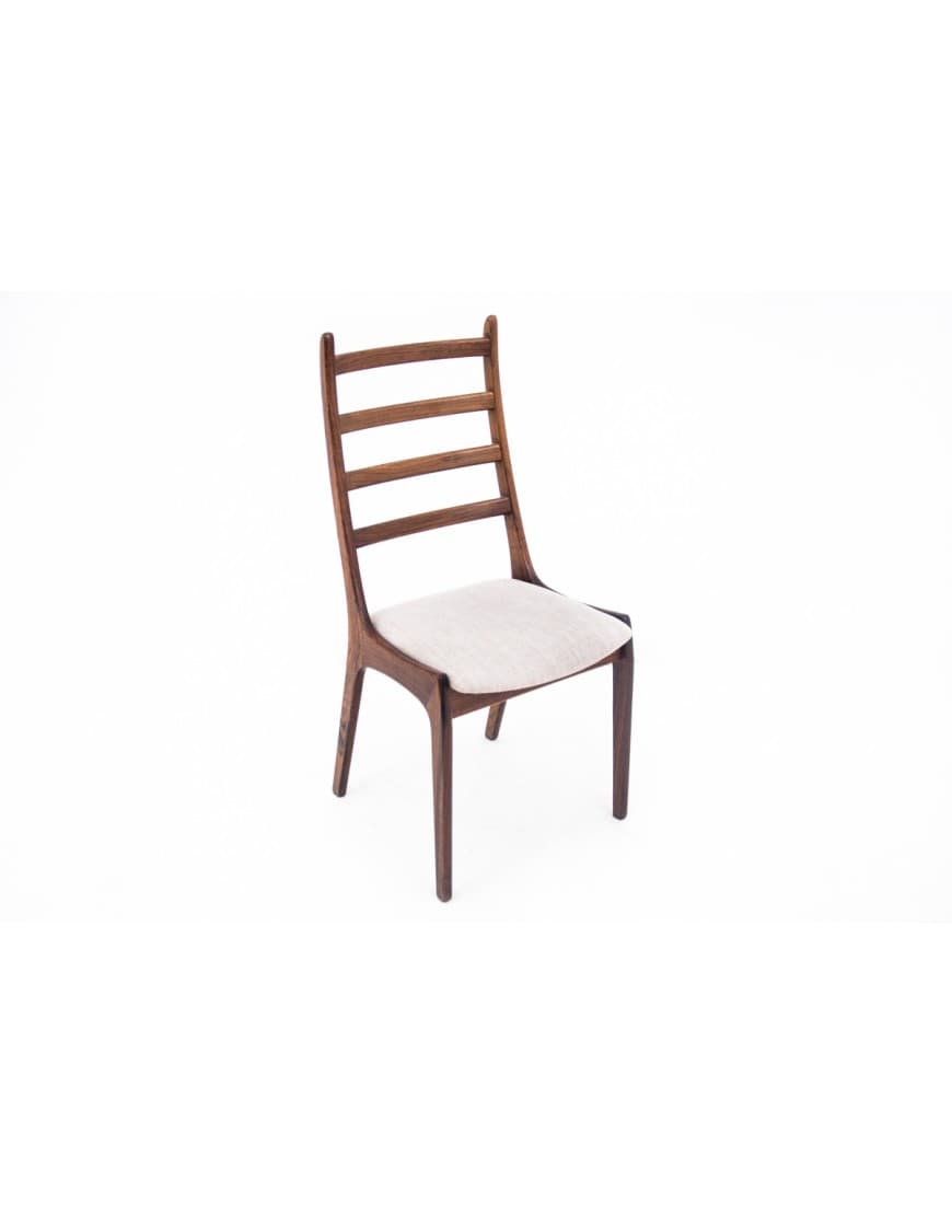 Rosewood Set of 4 Chairs, by K. Kristiansen for Korup Stolefabrik, Denmark, 1960s - 58410