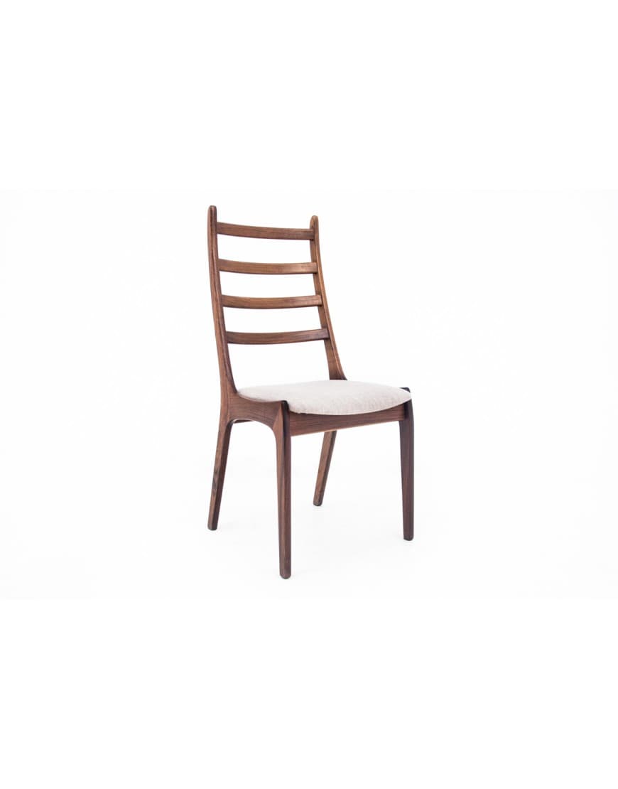 Rosewood Set of 4 Chairs, by K. Kristiansen for Korup Stolefabrik, Denmark, 1960s - 58411