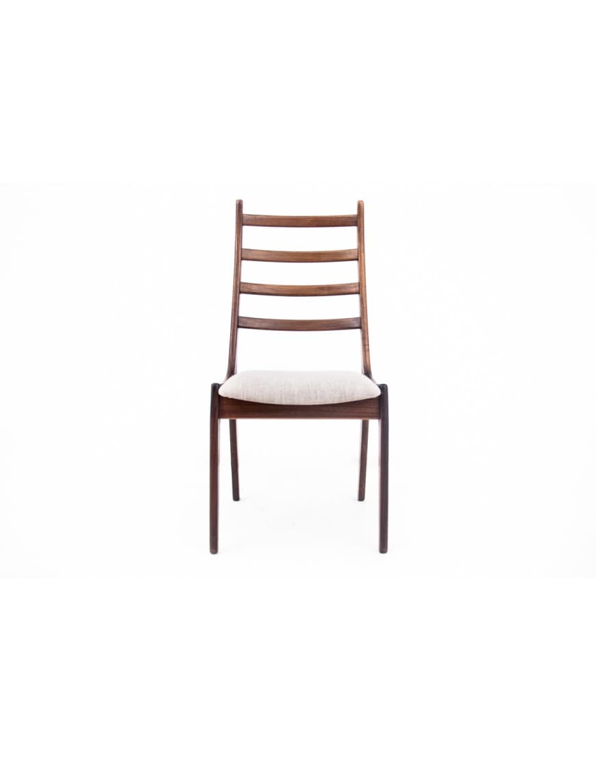Rosewood Set of 4 Chairs, by K. Kristiansen for Korup Stolefabrik, Denmark, 1960s - 58409