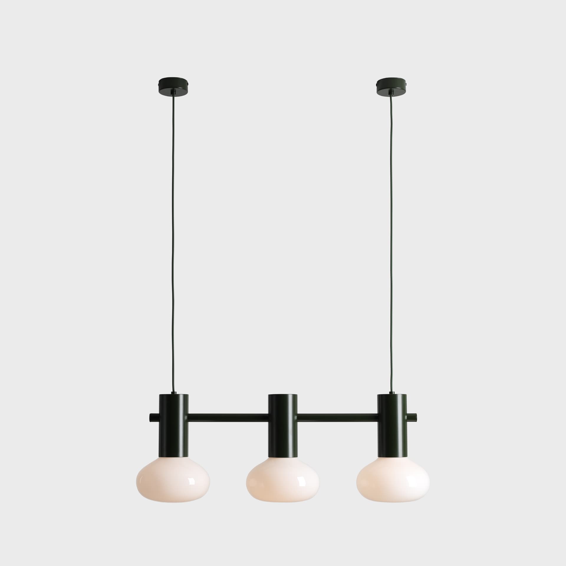 Lampa wisząca Flo 3 zielona, Artera - 103186