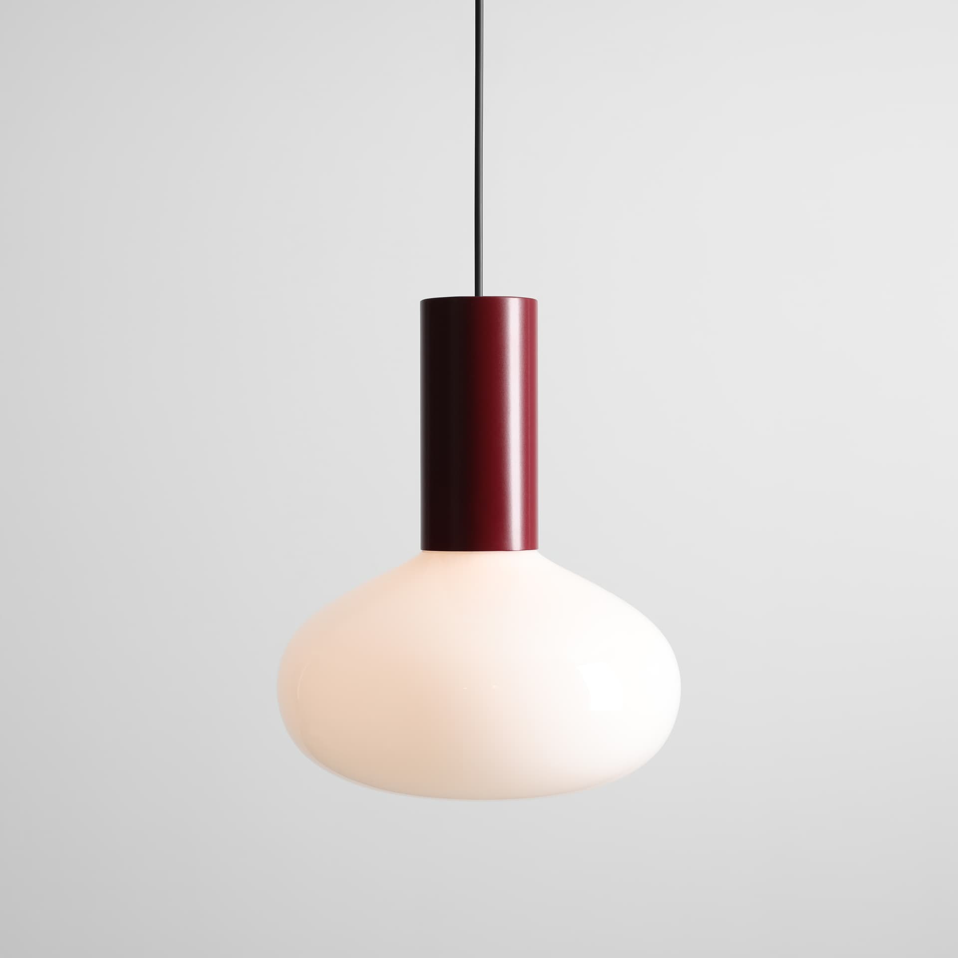 Lampa wisząca Flo czerwona, Ø26, Artera - 103146