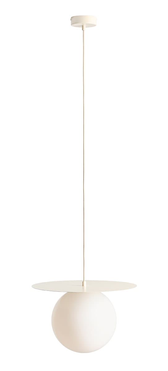 Lampa wisząca Loop kremowa, Ø40, Artera