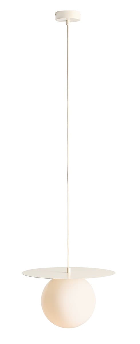 Lampa wisząca Loop kremowa, Ø34, Artera