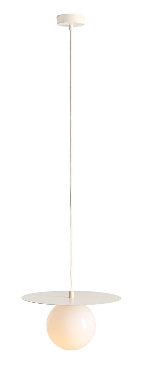 Lampa wisząca Loop kremowa, Ø28, Artera