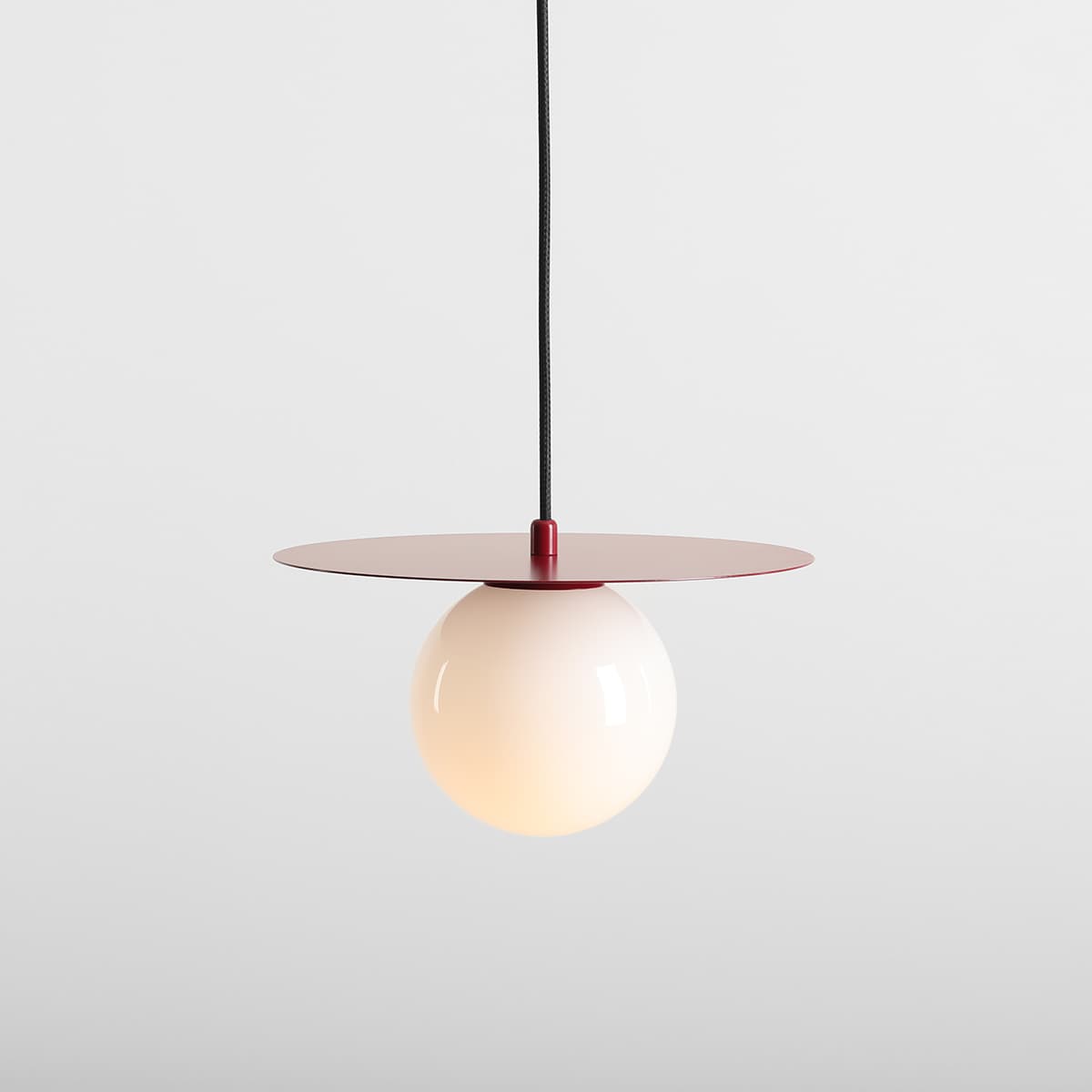 Lampa wisząca Loop czerwona, Ø28, Artera - 102959