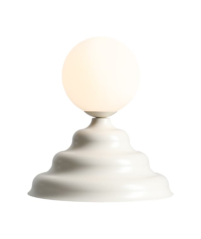 Lampka biurkowa Fala kremowa, ⌀23, Szpunar x Artera, Artera - WYMIARY