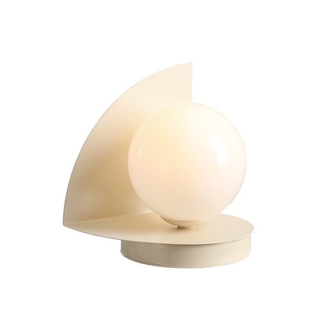 Lampka biurkowa Loop kremowa, Artera - WYMIARY