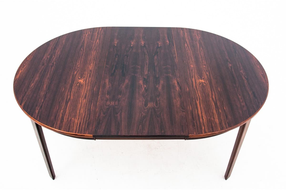 Rosewood Round Dining Table, Denmark, 1960s - 58632