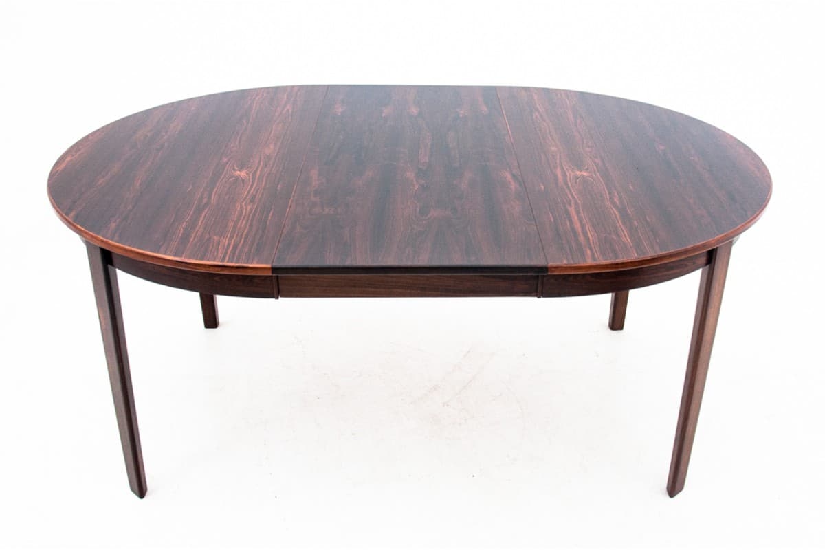 Rosewood Round Dining Table, Denmark, 1960s - 58631