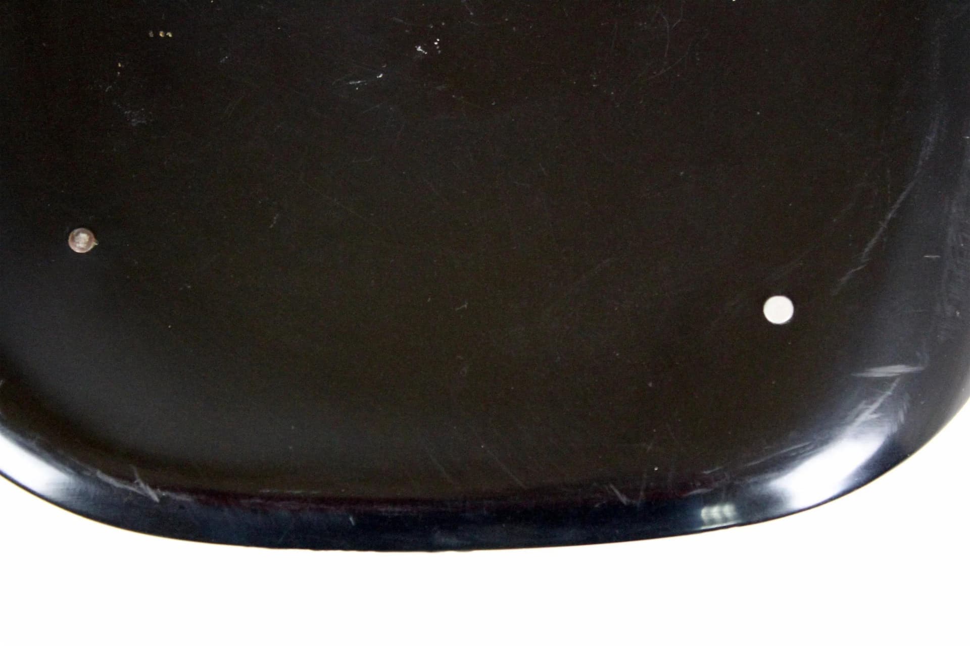 Swivel Chair Industrial, black plastic, grey steel, Czechoslovakia, 1970s. - 98145