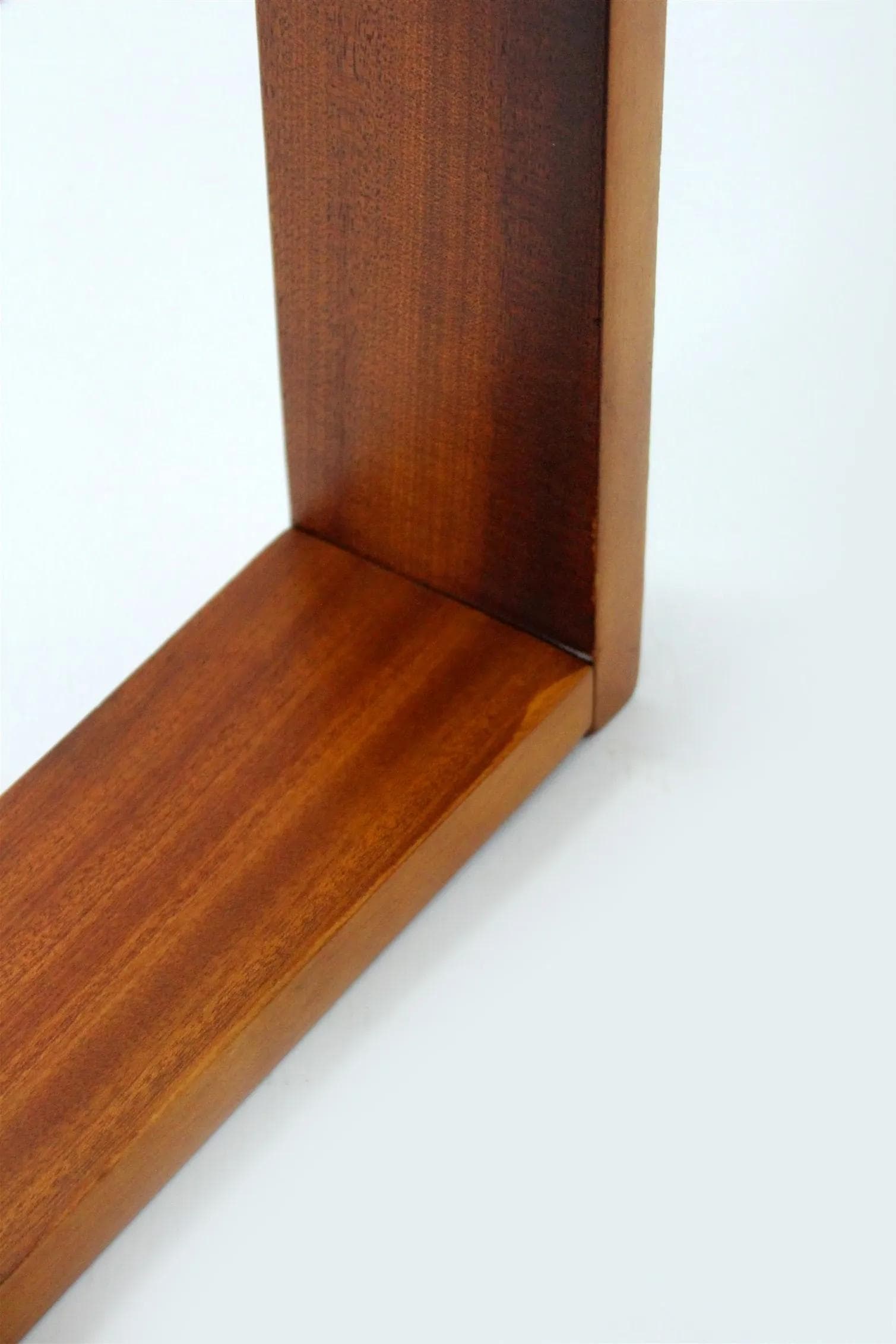 Regał ścianka, brązowy, sklejka, proj. L. Volak, Czechy, lata 60. - 98131