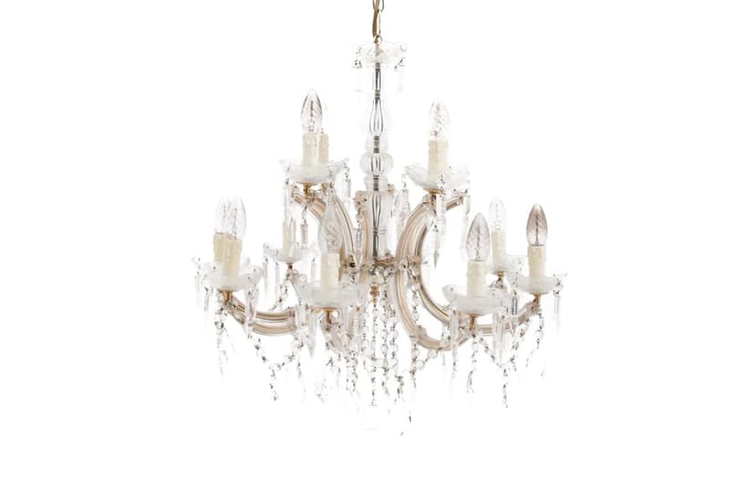 Kryształowy żyrandol, Europa Zachodnia, lata 50.