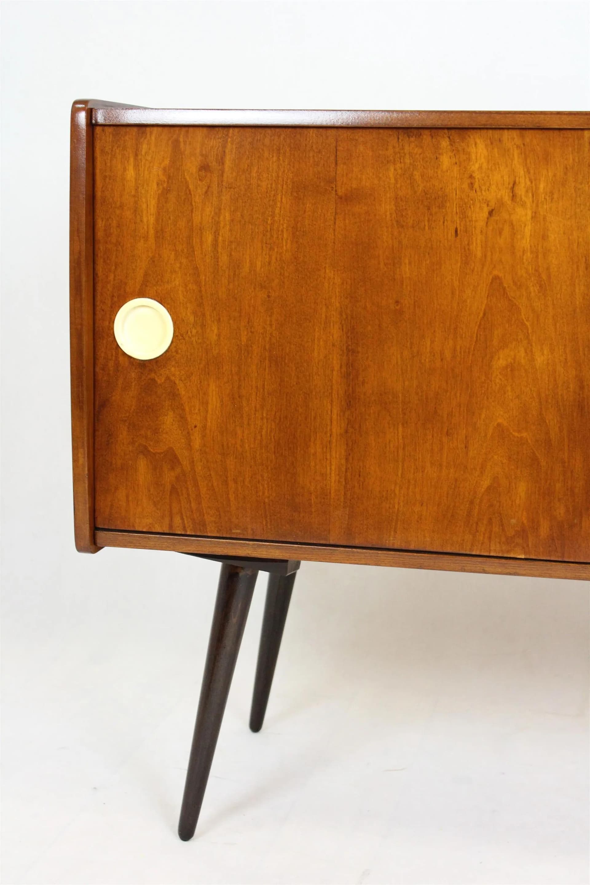 Szafka gramofonowa, brązowy, drewno, Supraphon, Czechy, lata 50. - 98534