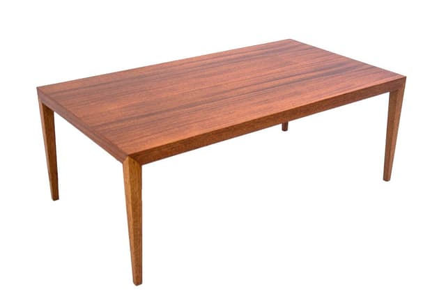 Teak Coffee Table, for Haslev Mobelsnedkeri, Denmark, 1960s - DIMENSION