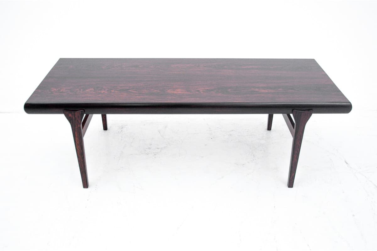 Dark Brown Coffee Table, by J. Andersen, Denmark, 1960s - 58646