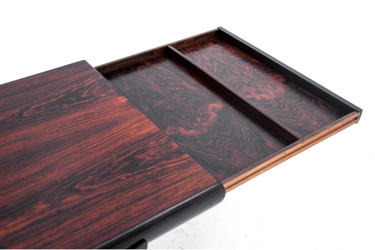 Dark Brown Coffee Table, by J. Andersen, Denmark, 1960s - 58650