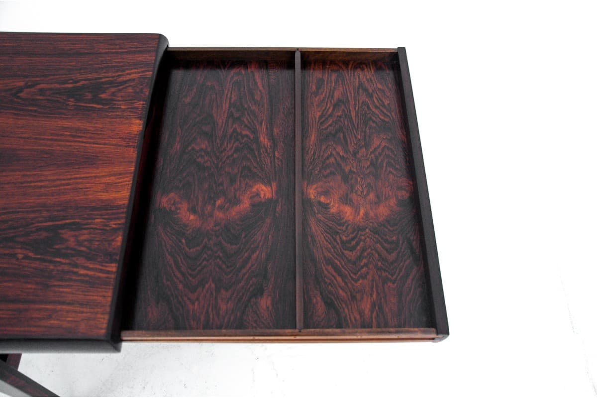 Dark Brown Coffee Table, by J. Andersen, Denmark, 1960s - 58651