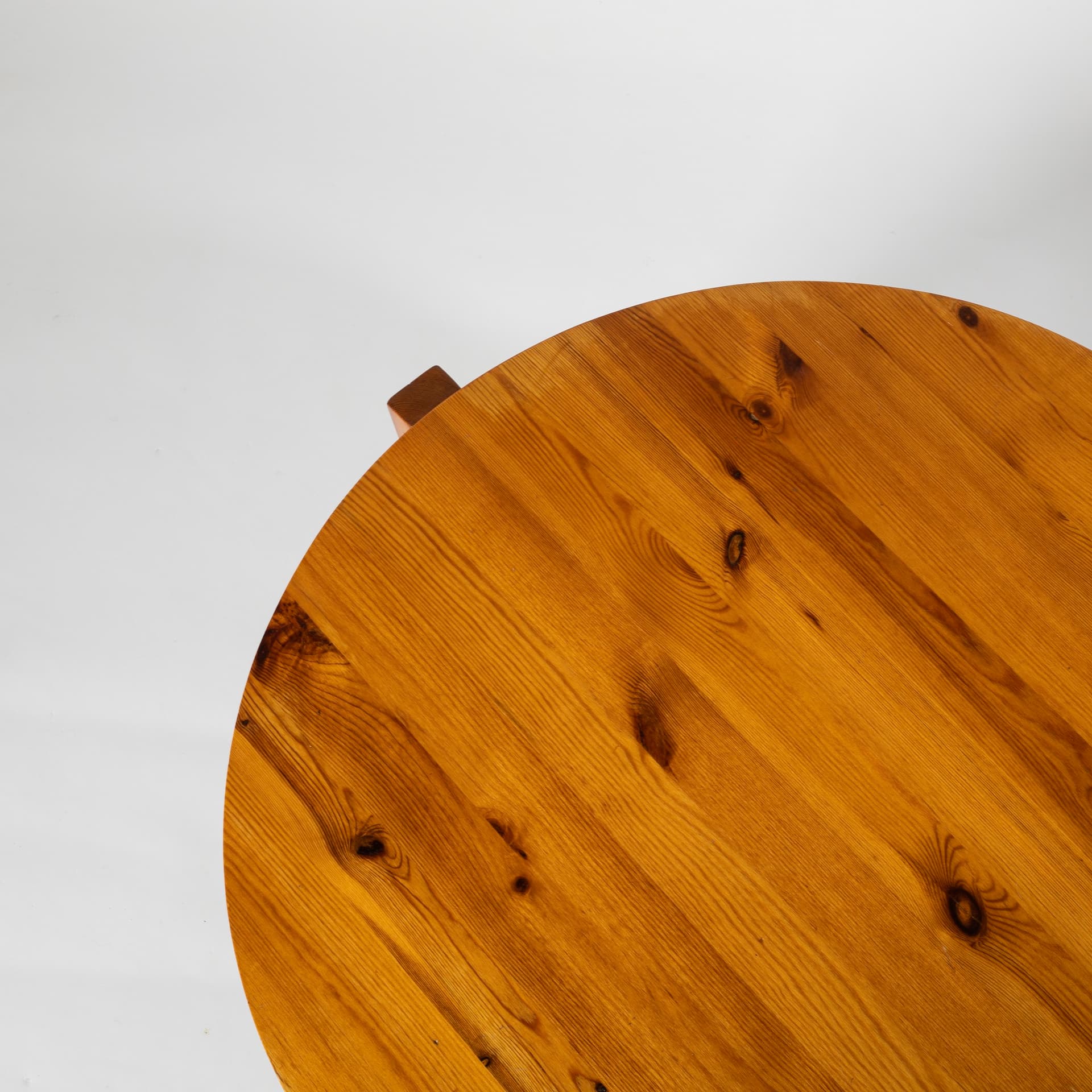 Coffee table, light brown pine, Sweden, 1970s. - 98719