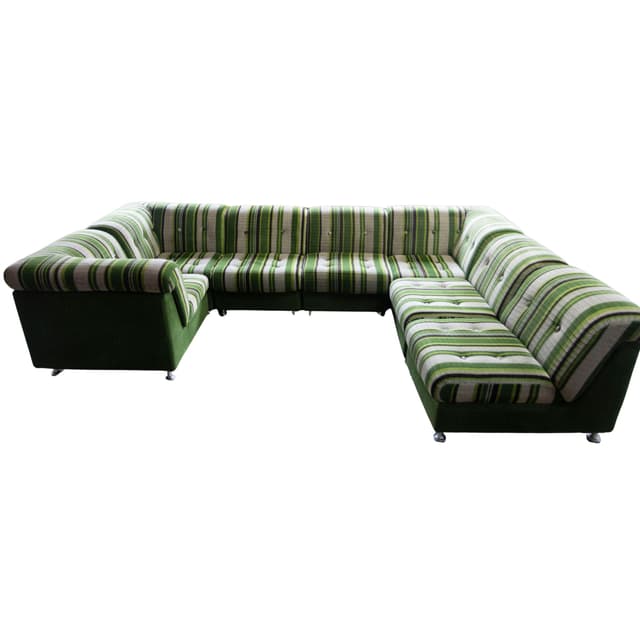 Sofa modułowa, multikolor, Niemcy, lata 70. - WYMIARY