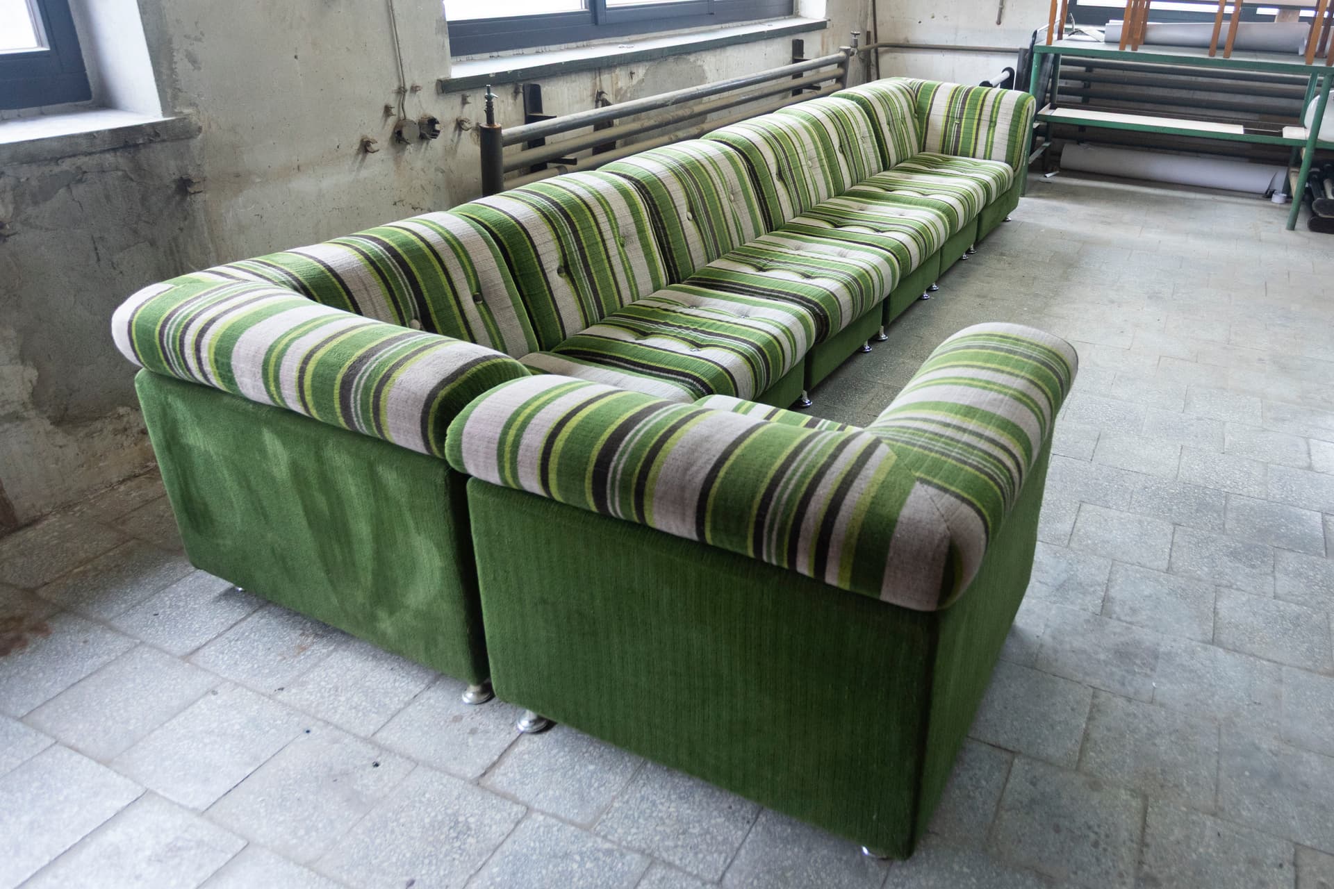 Sofa modułowa, multikolor, Niemcy, lata 70. - 98739