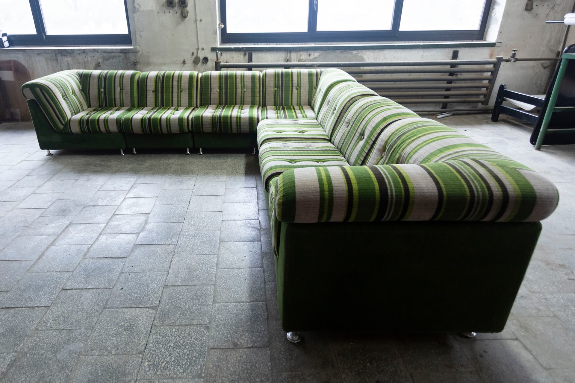 Sofa modułowa, multikolor, Niemcy, lata 70. - 98743