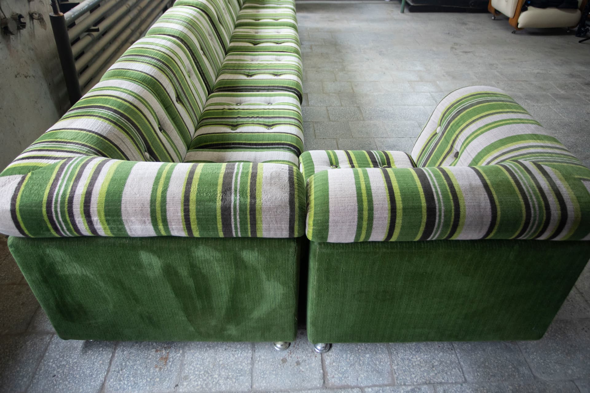 Sofa modułowa, multikolor, Niemcy, lata 70. - 98741