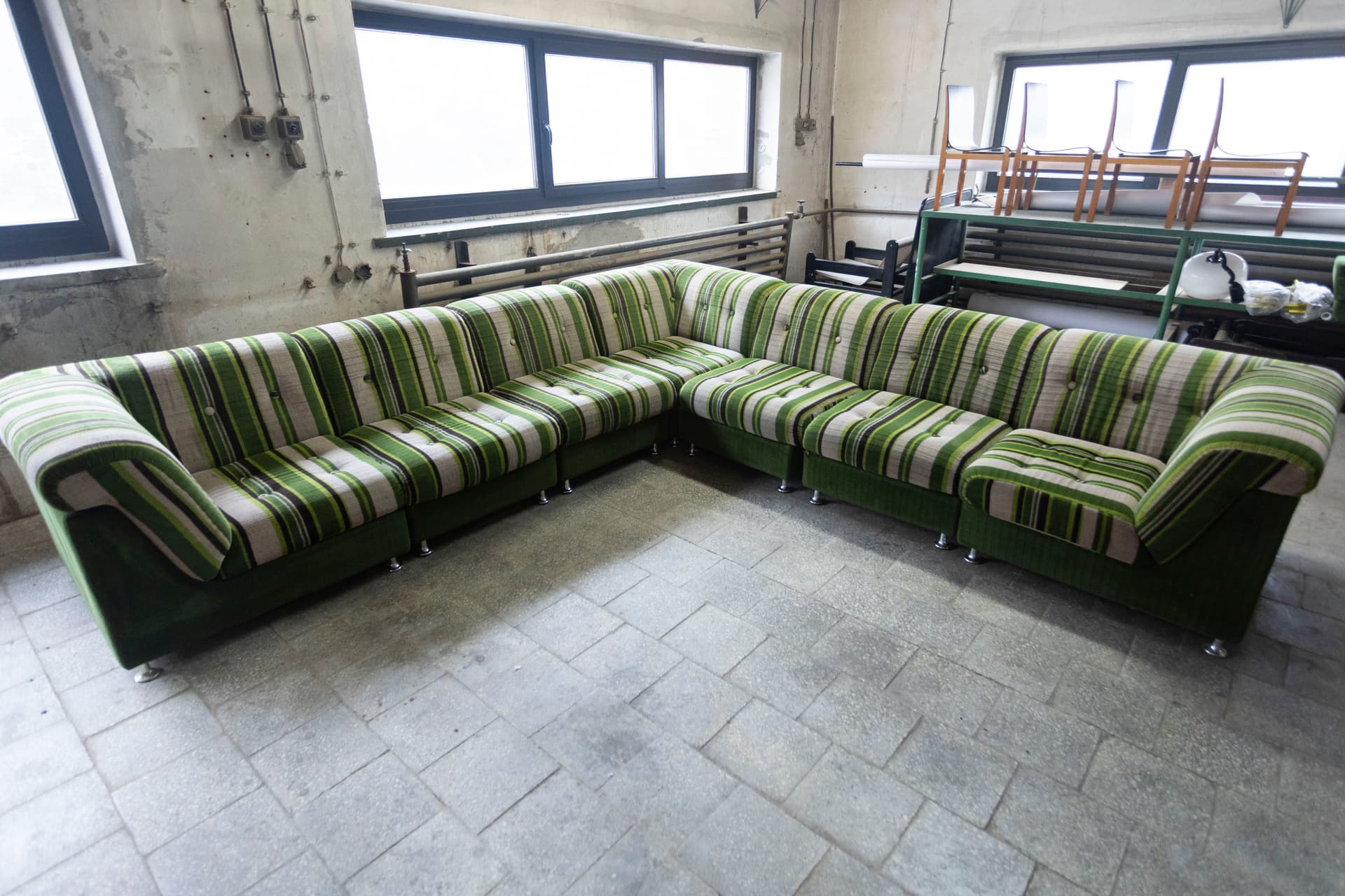 Sofa modułowa, multikolor, Niemcy, lata 70. - 98742