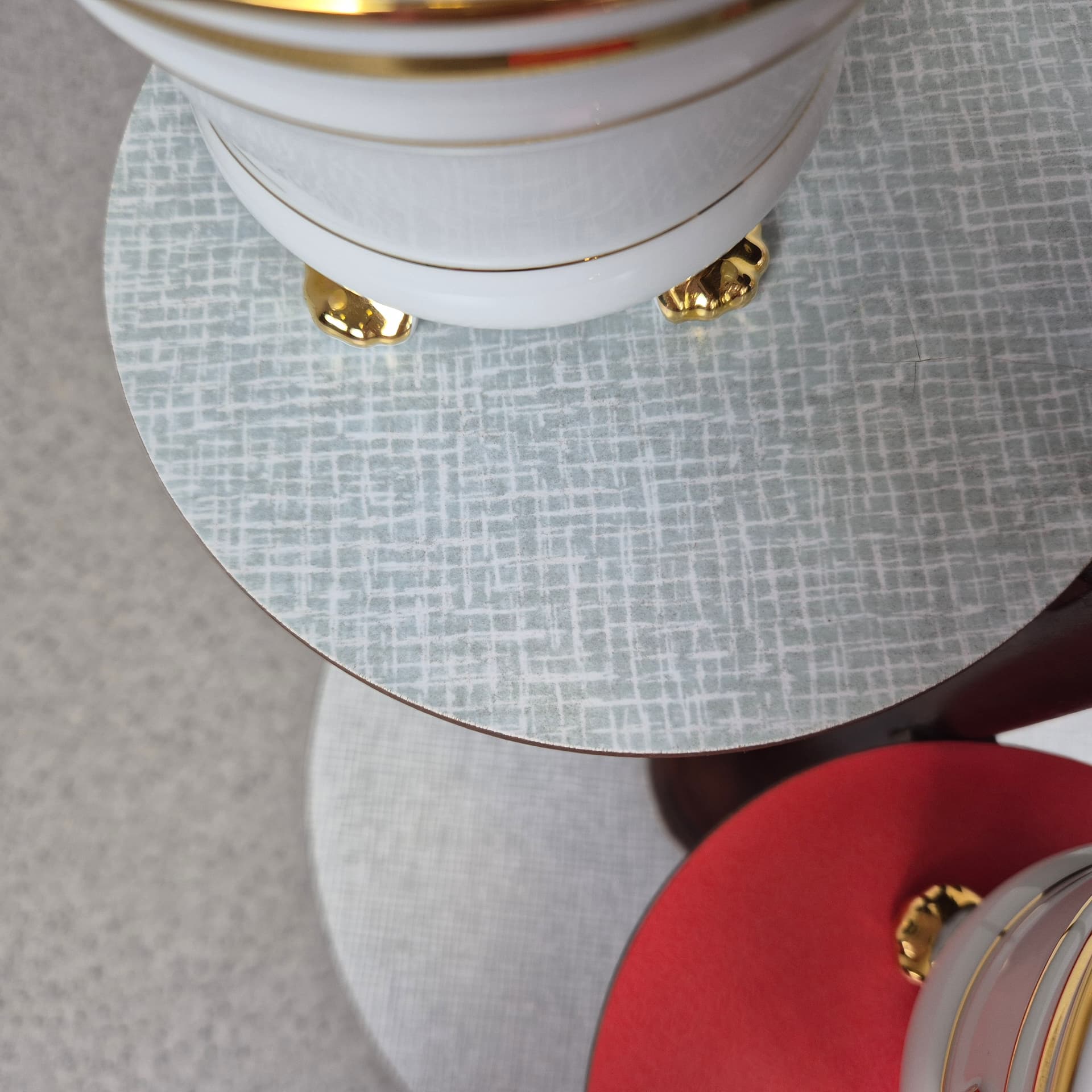 Piętrowy kwietnik w stylu Rockabilly, Ilse Möbel, Niemcy lata 60. - 99047