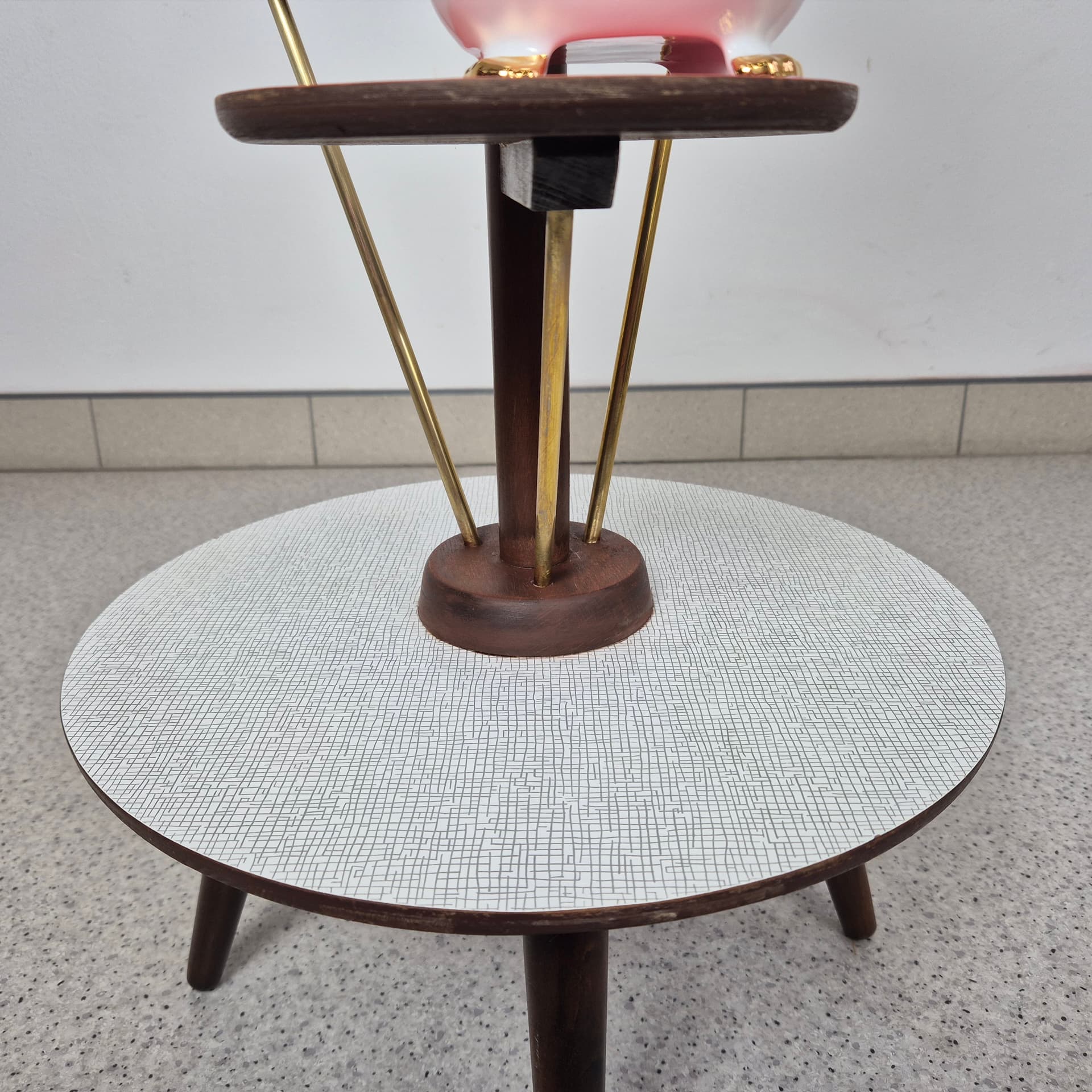 Piętrowy kwietnik w stylu Rockabilly, Ilse Möbel, Niemcy lata 60. - 99049