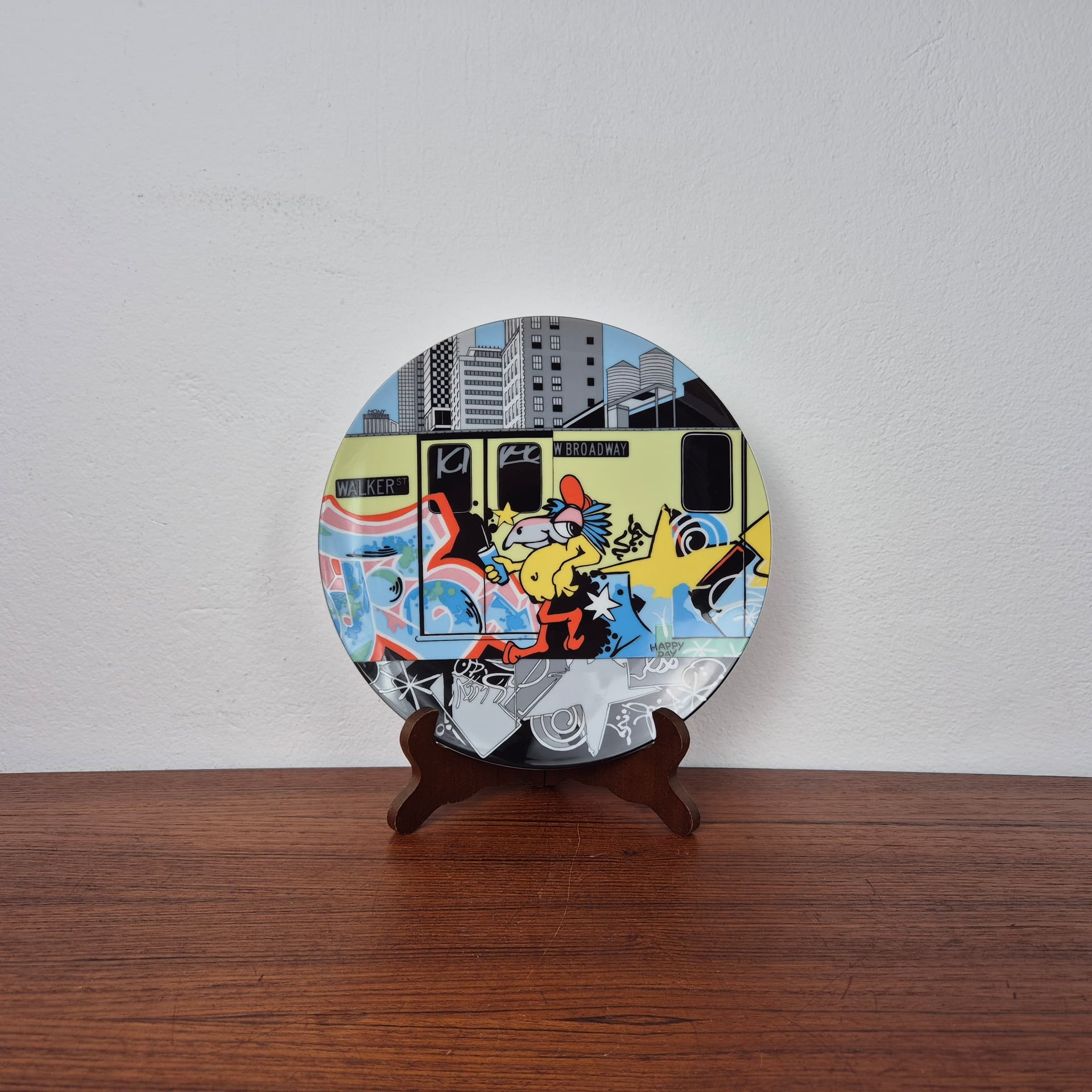 Porcelanowy talerz kolekcjonerski Rosenthal z serii Fun&More 'Brudny Harry', 1994 r. - 99063