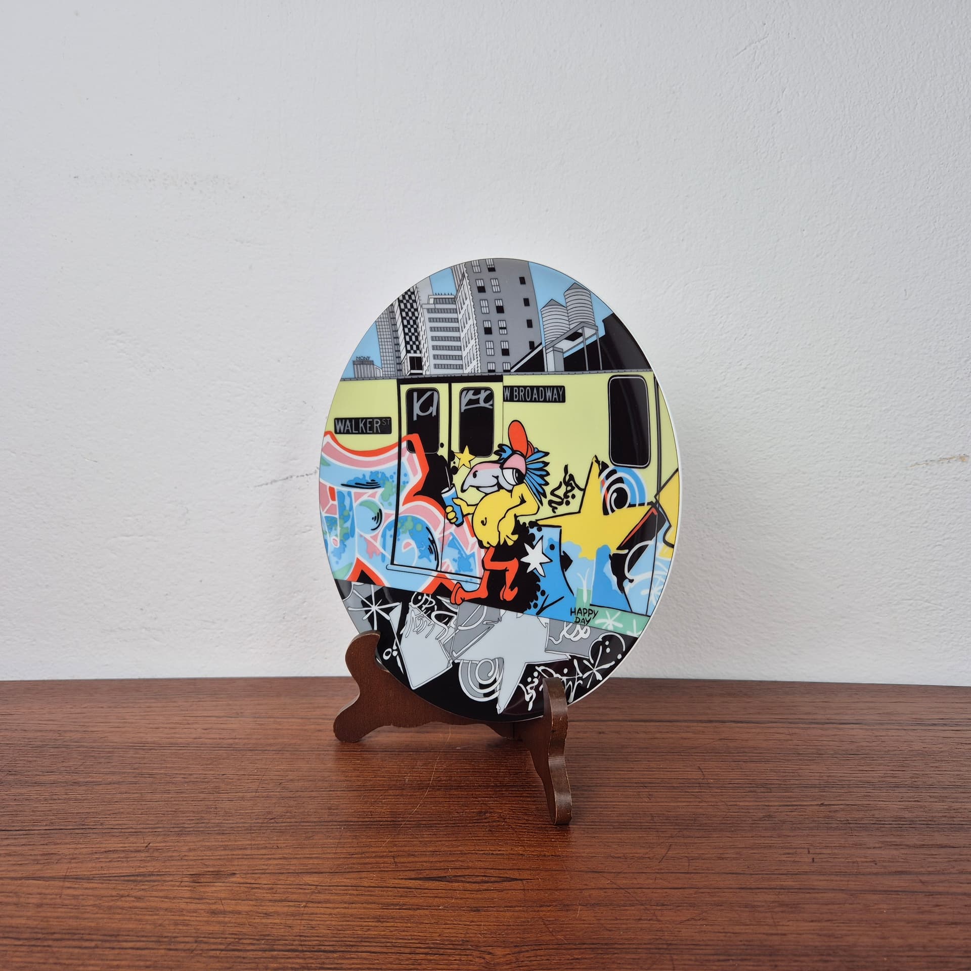 Porcelanowy talerz kolekcjonerski Rosenthal z serii Fun&More 'Brudny Harry', 1994 r. - 99070