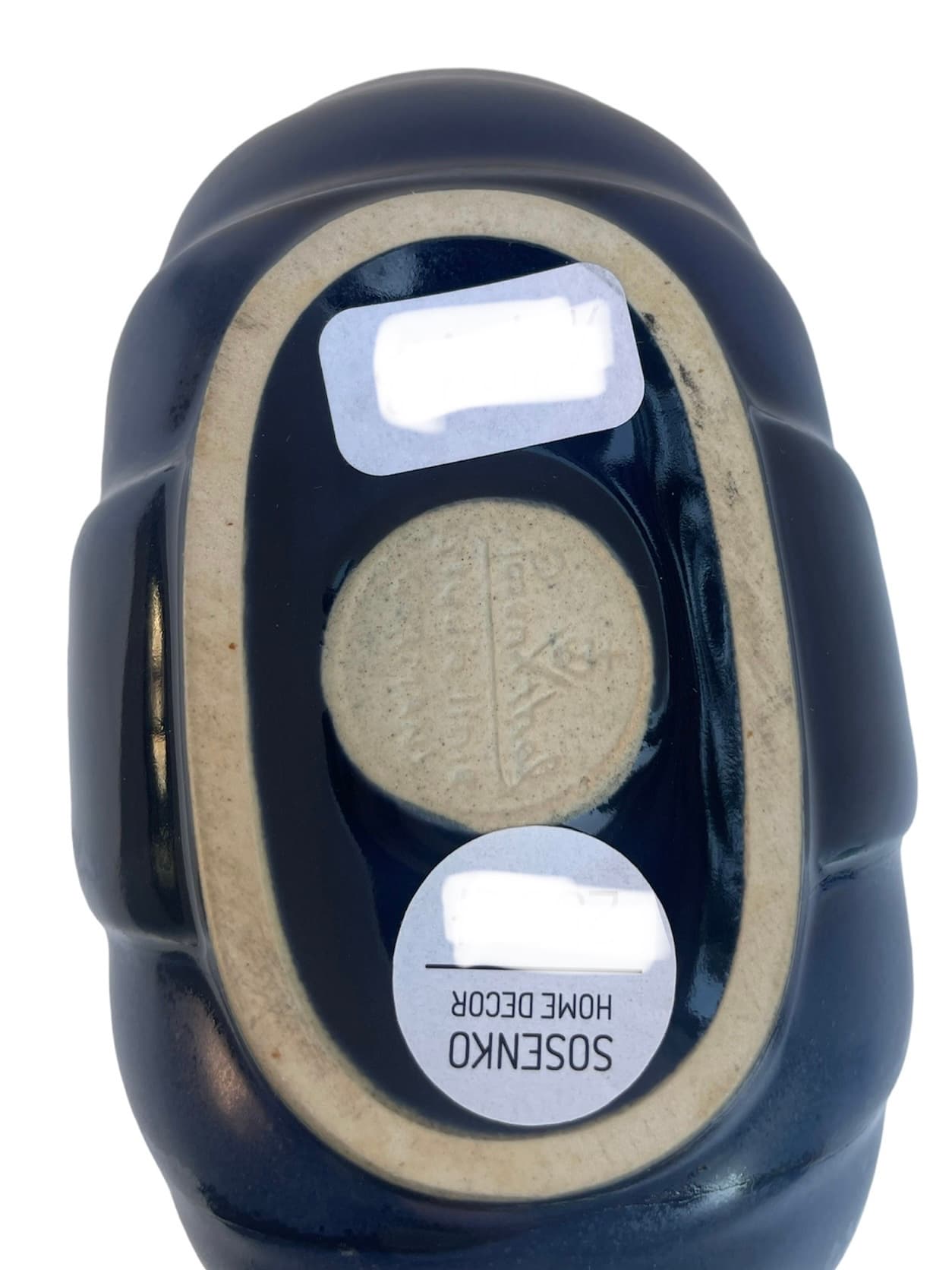 Granatowy wazon Studio Line, proj, M. Fussl, Rosenthal, lata 70/80. - 99273