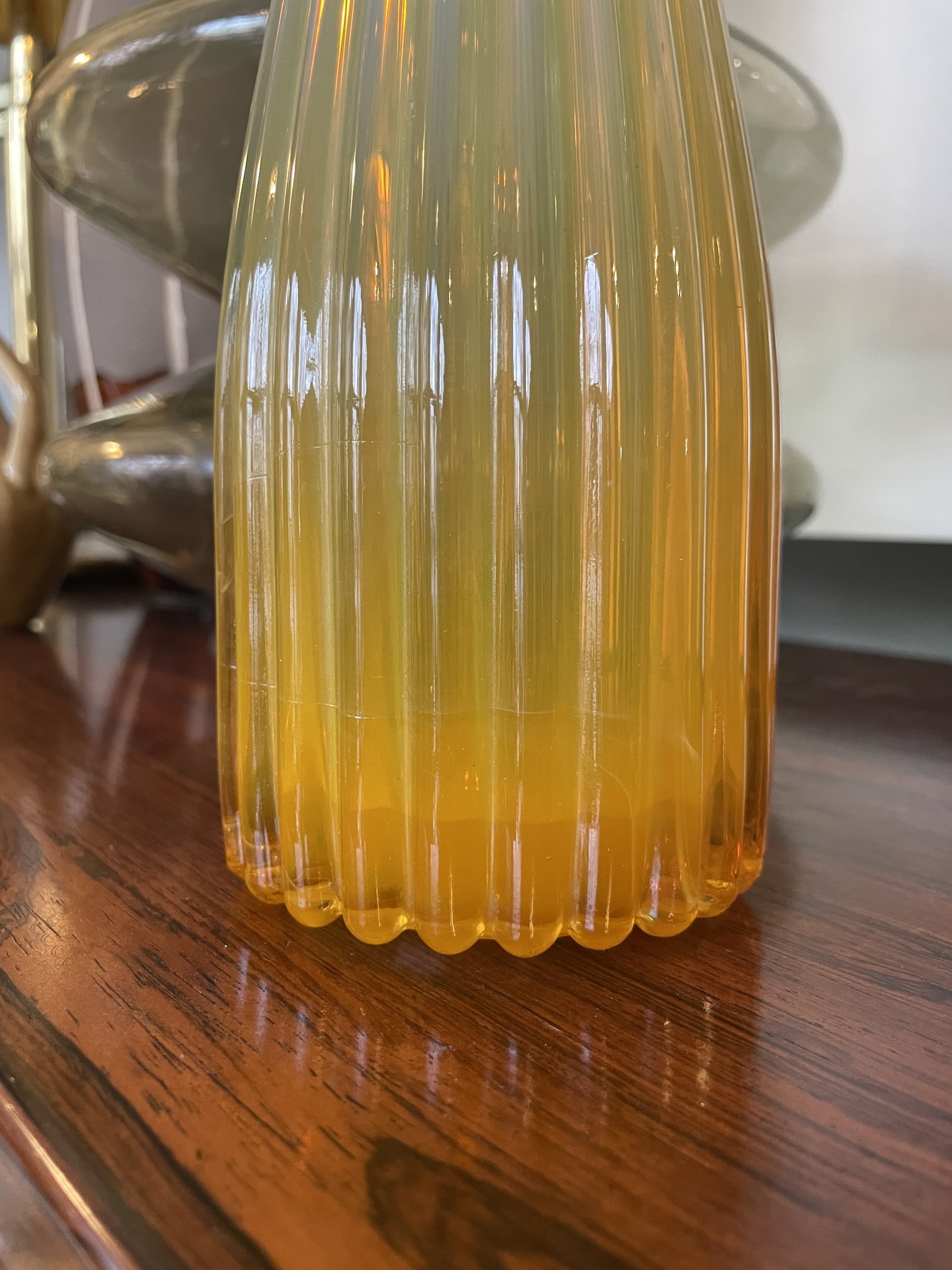 Para wazonów Trąbka, J.S. Drost, Huta Ząbkowice, Polska, lata 70. - 99289