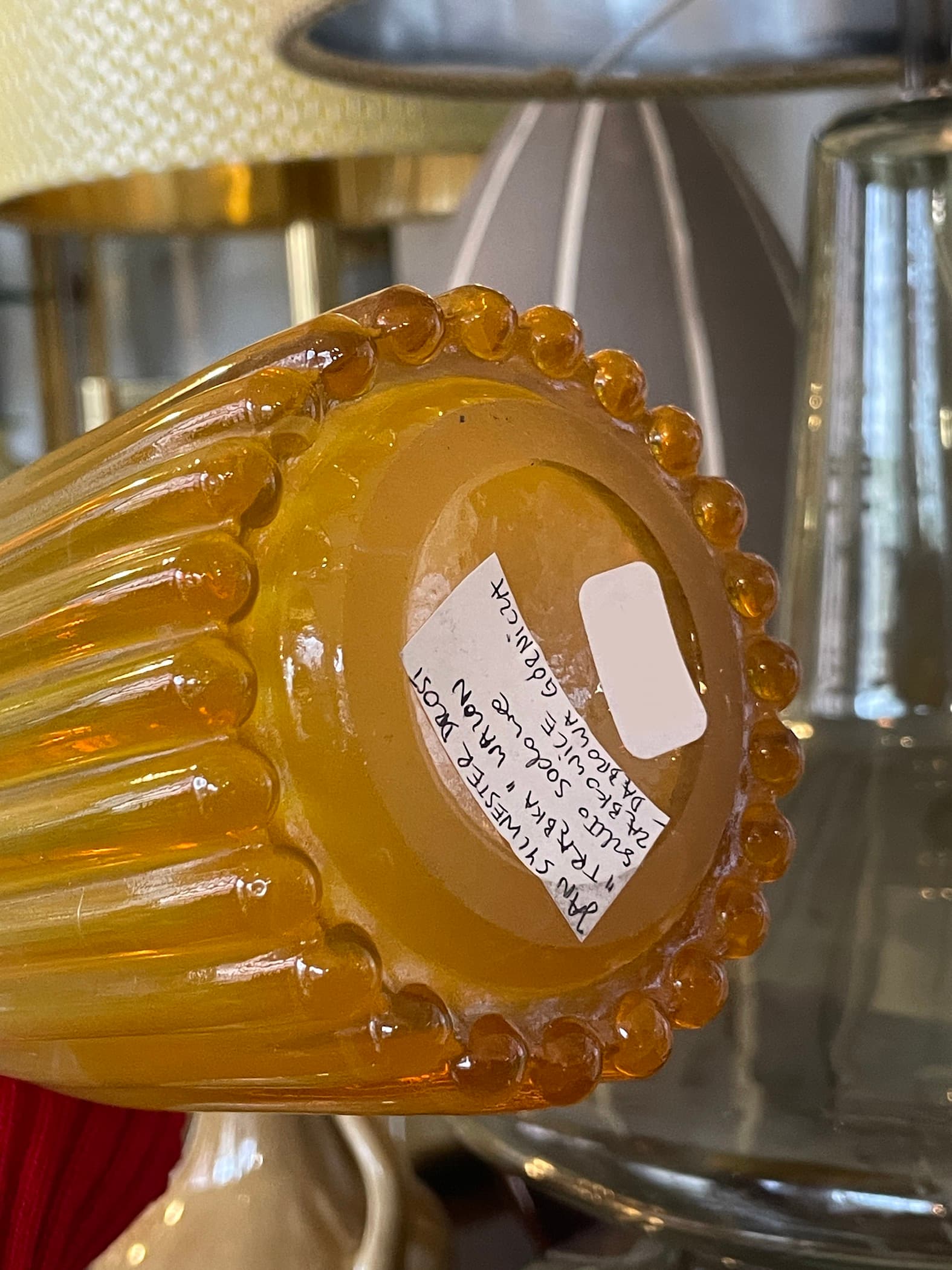 Para wazonów Trąbka, J.S. Drost, Huta Ząbkowice, Polska, lata 70. - 99287