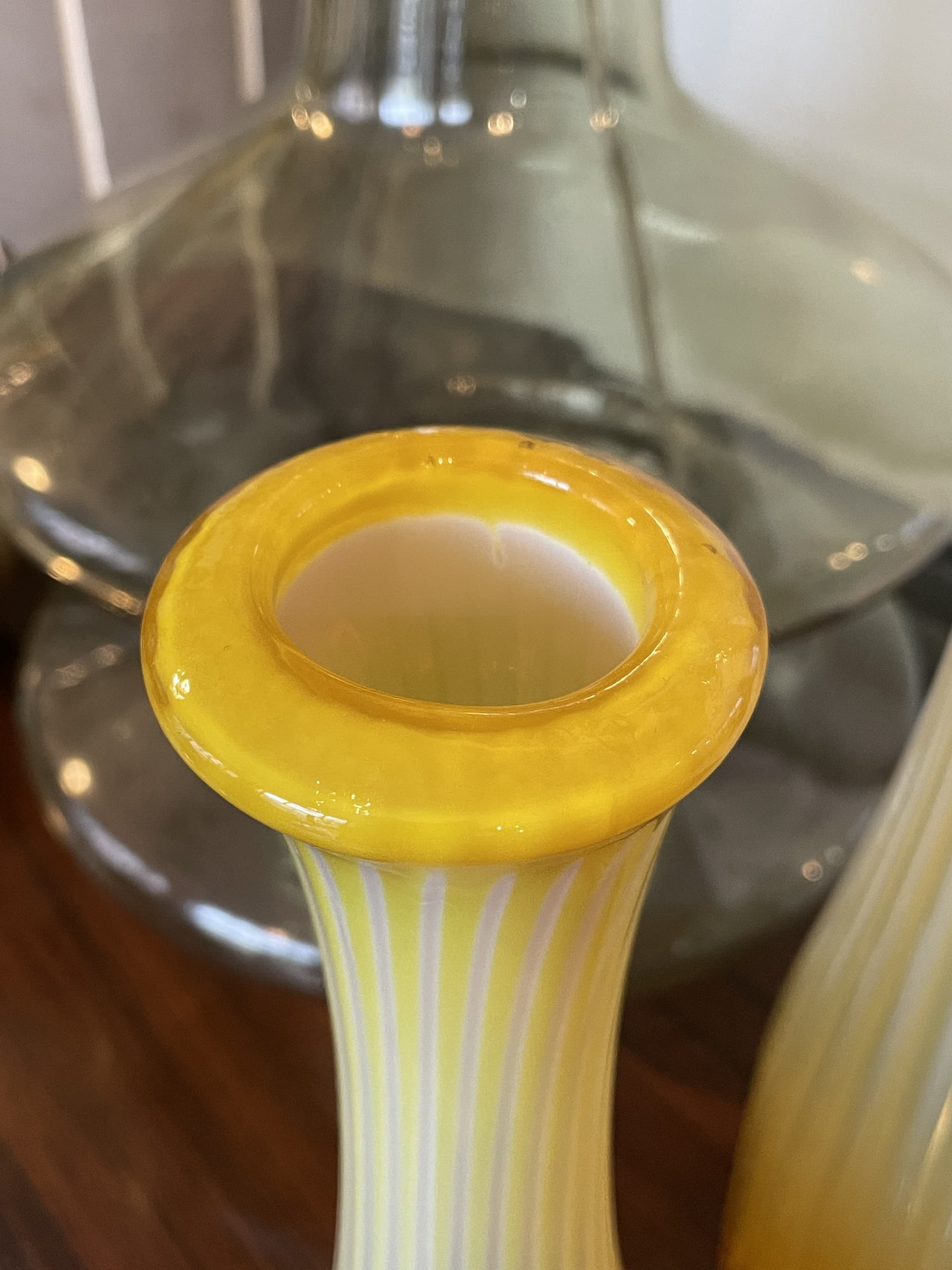 Para wazonów Trąbka, J.S. Drost, Huta Ząbkowice, Polska, lata 70. - 99291