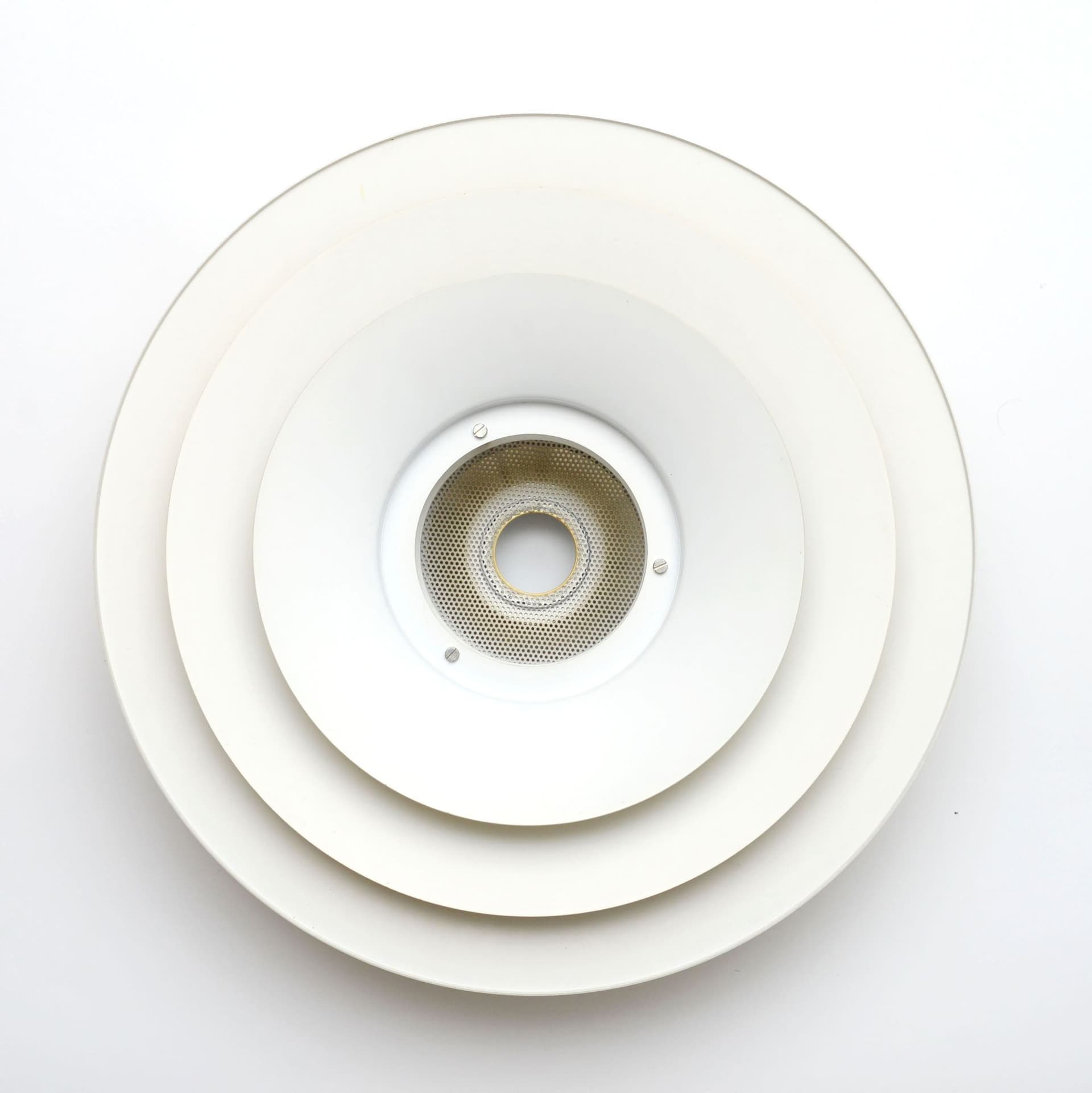 Lampa wisząca, złoty, metal, Vitrika, Dania, lata 70. - 99501