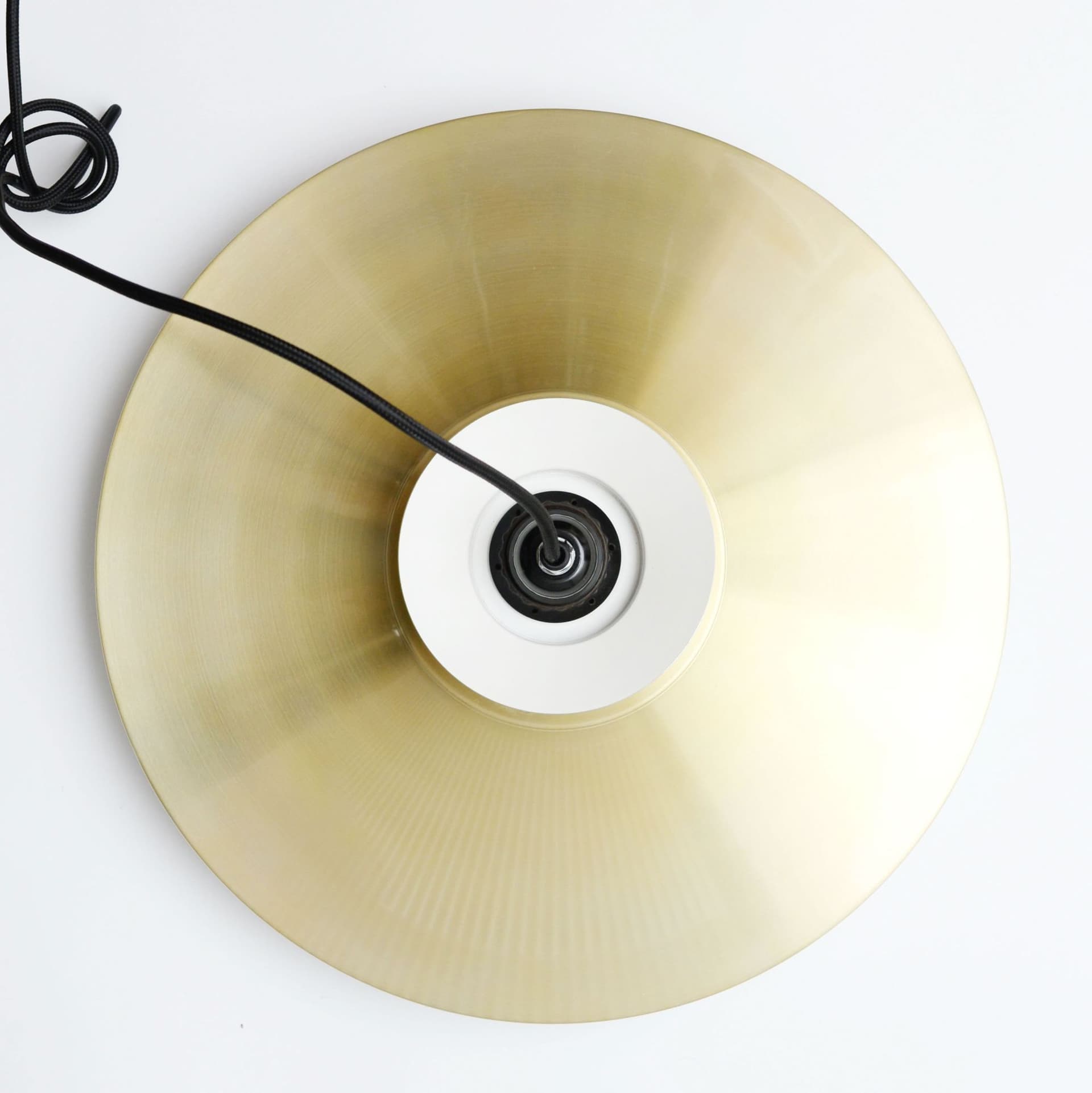 Lampa wisząca, złoty, metal, Vitrika, Dania, lata 70. - 99500