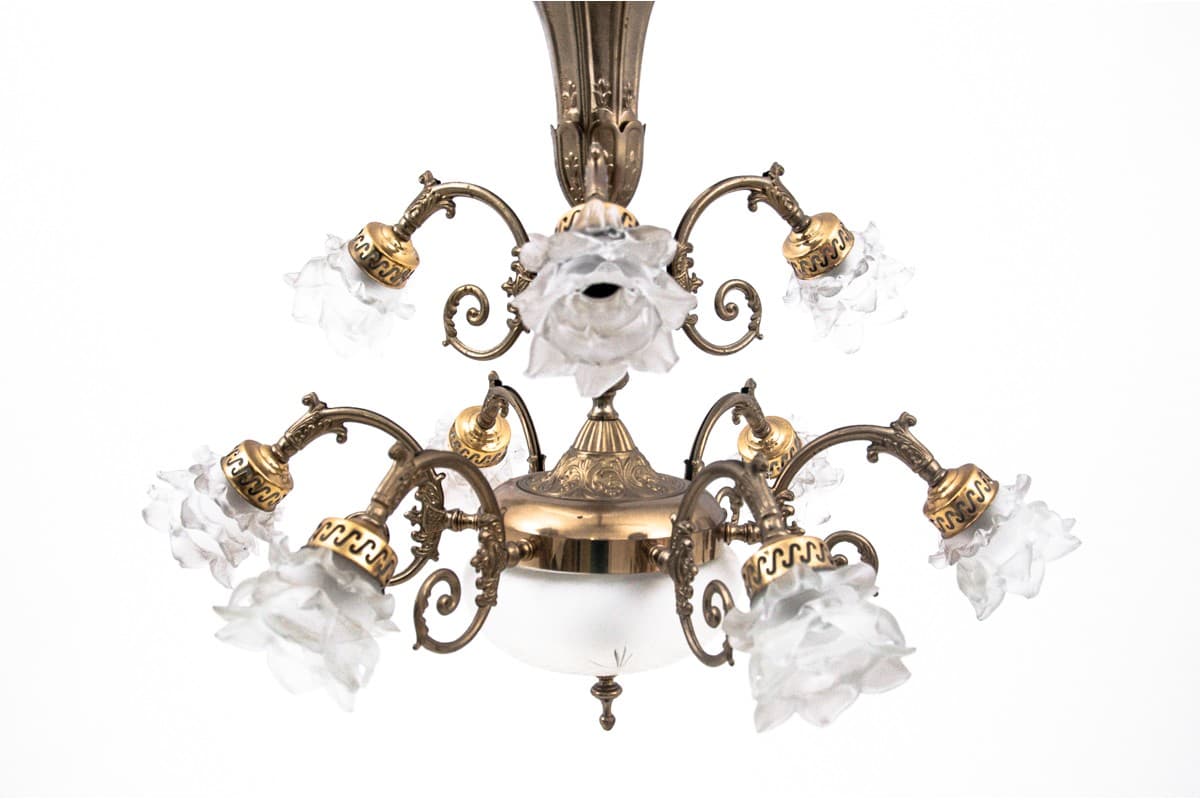 Brass Chandelier, France, 1950s - 58502