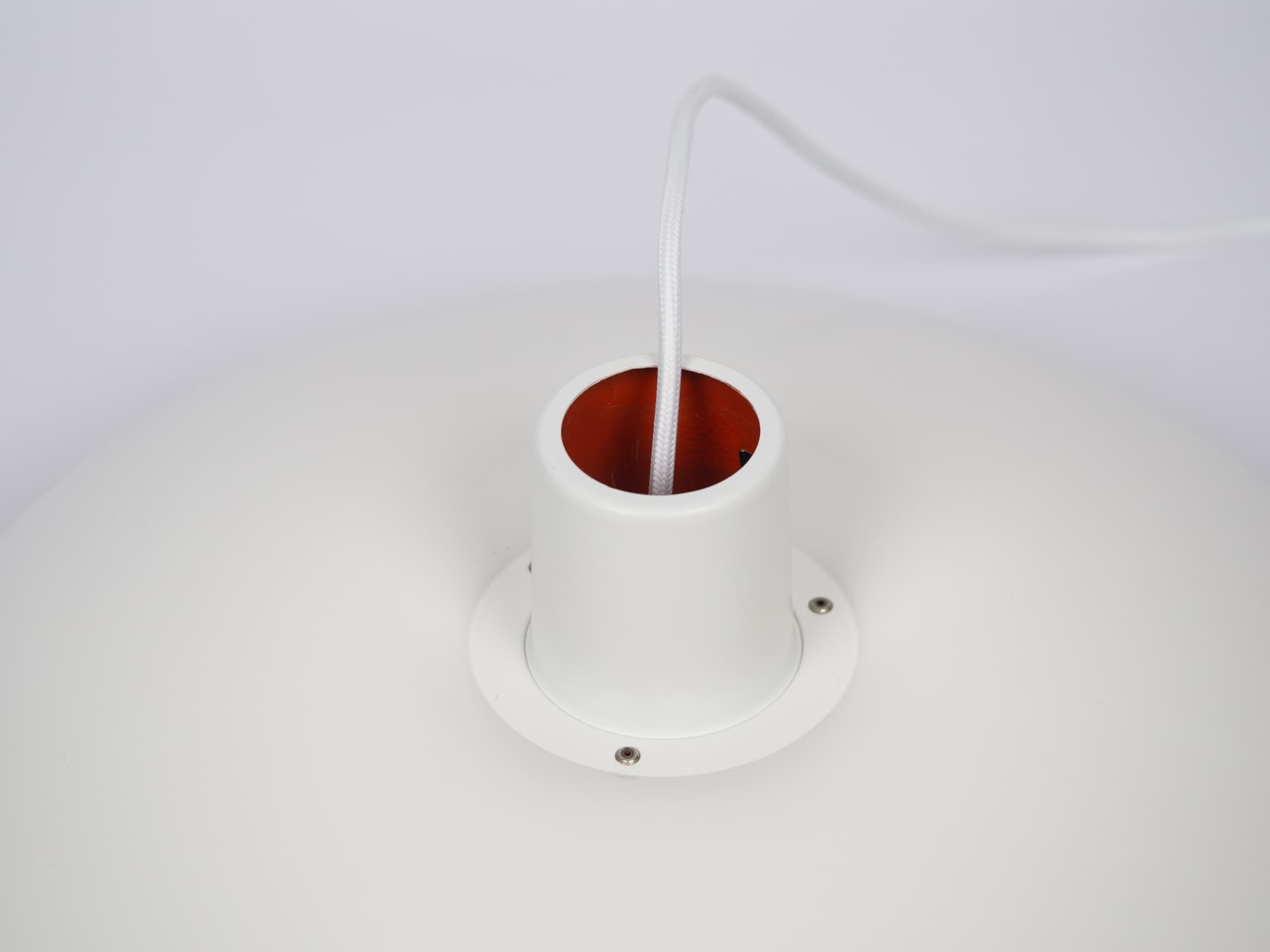 Lampa wisząca PH 4/3, niebieska, proj. P. Henningsen, Louis Poulsen, Dania, lata 60. - 100067