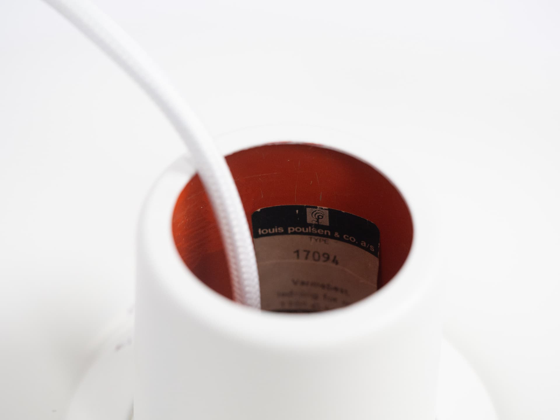 Lampa wisząca PH 4/3, niebieska, proj. P. Henningsen, Louis Poulsen, Dania, lata 60. - 100068