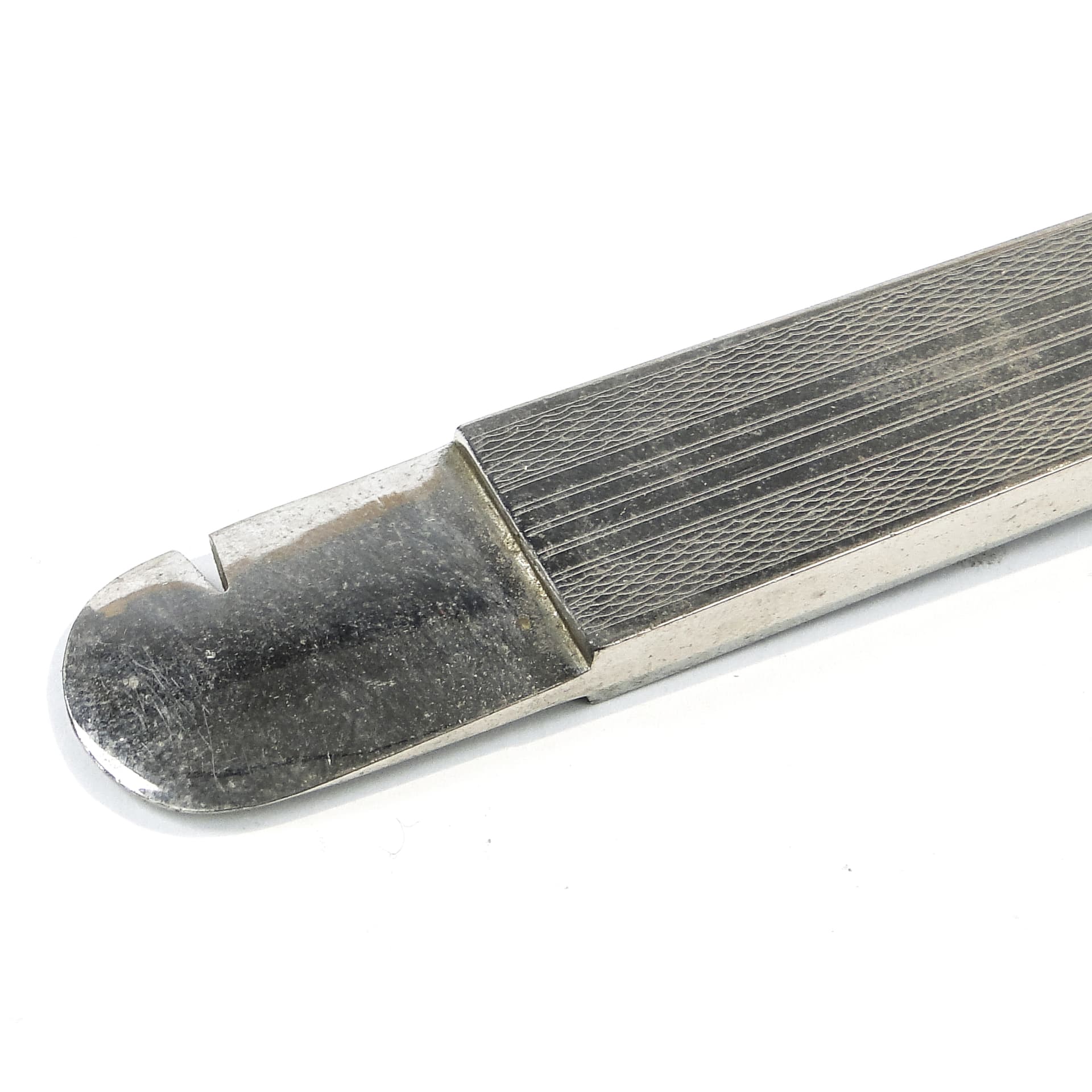 Cigar cutter, silver-plated alpacca, Solingen, Germany, 1960s. - 100819