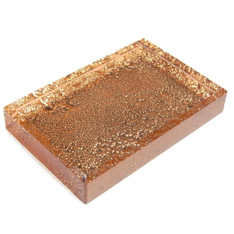 Morelowy przycisk do papierów ze szlifowanego szkła kryształowego, Belgia, lata 30/40 - 7329